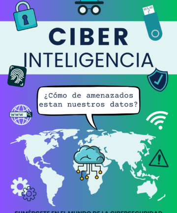 Poster del curso sobre ciberinteligencia