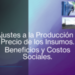 Ajustes a la Producción y Precio de los insumos. Beneficios y Costos Sociales